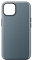 NOMAD Sport Case für iPhone 13 | Hülle mit MagSafe und TPE-Bumper | NFC integriert für Digitale Visitenkarten | aus Polycarbonat | blau