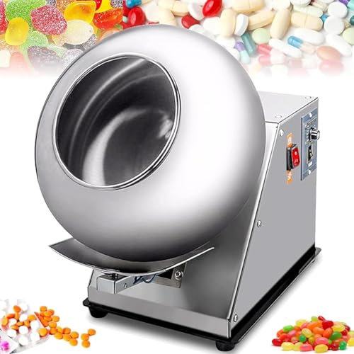 Máquina Eléctrica De Revestimiento De Azúcar Y Pulidora De Chocolate, Máquina Panificadora De Chocolate De 280 W, Mini Máquina Panificadora De Chocolate Comercial, Para Azúcar, Chocolate, Nuez De Maní