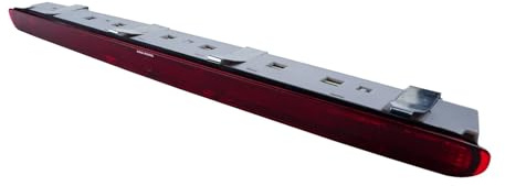 Dritte Bremsleuchte,3 Bremsleuchte Passend for Mercedes Benz C-Klasse W203 Limousine 2001–2007, rote dritte hohe Brems-/Stoppleuchte.