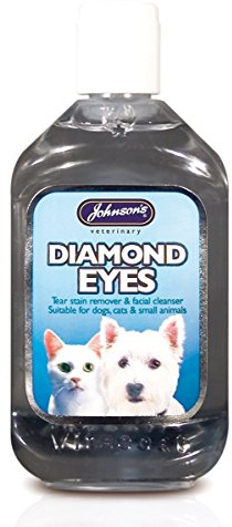 Johnsons Diamond Occhi Lacrima Rimuovi Macchie per gatti e cani 125ml 200g - Grandi quantitativi Affare della 6x