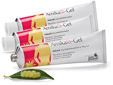 Sanct Bernhard Arnikafit Gel mit Arnikablütentinktur 3 x 150 g