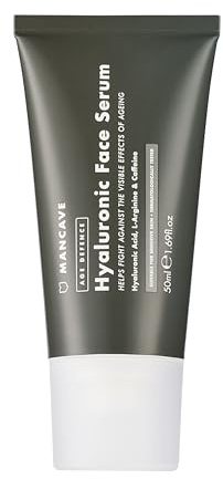 ManCave Gesichtsserum mit Hyaluronsäure & Koffein, 50ml