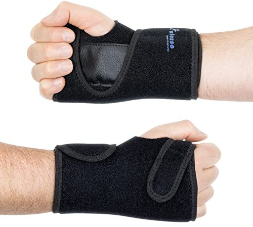 Actesso Einfache Passform Handgelenkschiene – Effektive Linderung für Handgelenk Sehnenscheidenentzündung, Karpaltunnelsyndrom & Verstauchungen – Unisex Handgelenkstütze (Einheitsgröße, Links)