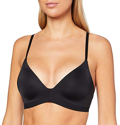 sloggi Damen WOW Comfort 2.0 PUM Padded BH, Schwarz, M