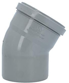 Bogen Kunststoff HT-Rohr Installation Abwasser 110 mm Grau Varianten NEU (110 mm 30°)