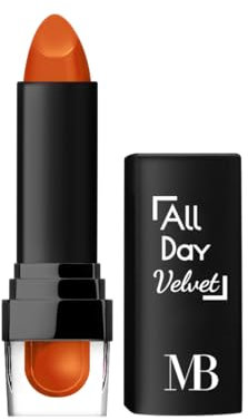 MB Milano - Rossetto - Velvet opaco - ARANCIO - Colore intenso - Finitura morbida e opaca - Attivo volumizzante