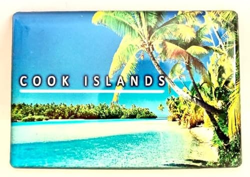 Cook Islands Cookinseln Fridge Magnet Souvenir Kühlschrankmagnet Reiseandenken Geschenkartikel