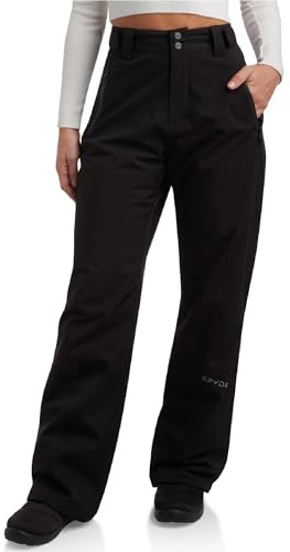 Spyder Women's Snow Pants - Warm Waterproof Insulated Winter Ski and Snowboard Pants - Cozy Thermal Pants for Women (S-XL), Size X-Large, Black
