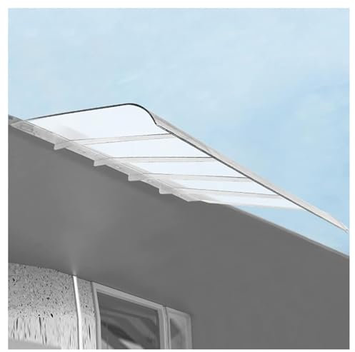Transparenter Regenschutz für die Haustür, Polycarbonat, für Garten, Veranda, 40 x 170 cm