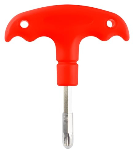 Bojueshaw Golf Wrench Tool,Golf Head Screwdriver Wrench Tool,Portable Golf Club Wrench,Golf Adjustment Tool for Club Driver Shaft Adapter(Red)