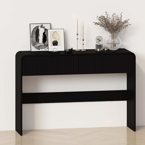 Milton & Oldbrook Konsolentisch, 110 cm, Camden, Schwarz