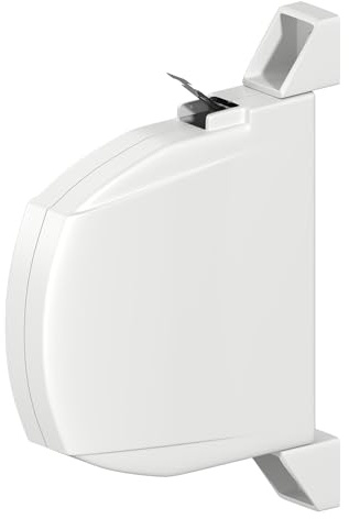 AwmnSrman Rolladen Gurtwickler - Gurtwickler Aufputz für Rolladengurt 14mm - 180° Schwenkbar - Wickler mit Lochabstand 153mm - Schnurwickler ohne Schnur