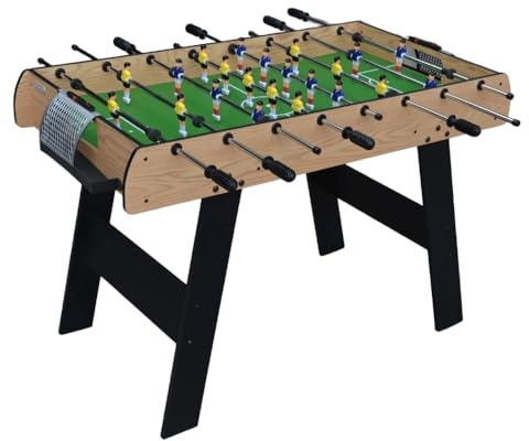 Devessport Futbolín Infantil New Stadium | Robusto, Estable y Divertido | Ideal para Niños Desde 7 Años – con 22 Jugadores, 2 Bolas y Patas Reforzadas