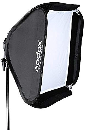 Godox Softbox 32''x32'' 80CMx80CM Fast-Setup Foldable Bowens Mount Softbox, Photography Lighting Softbox for Camera Flash Photography Studio Flash