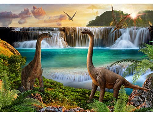 Runa Art Sfondo Fotografico Dinosauro Lana Sfondo Salotto Camera da letto Ufficio Corridoio Decorazione Murali Decorazione da muro moderna - 100% FATTI IN GERMANIA - 9191010a