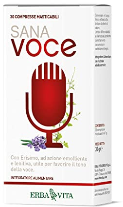 ERBA VITA Integratore Alimentare Sana Você, 30 Tavolette Blister