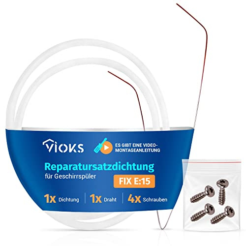VIOKS Reparatursatz Pumpentopf Dichtung 12005744 für Spülmaschine