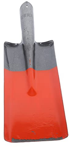 Gogogmee 1Pc Pala Vanga Agricola Vanga Da Giardino Utensili Domestici Vanga Da Scavo Pesante Vanga Da Esterno Vanga Da Giardinaggio Ferro Arancione