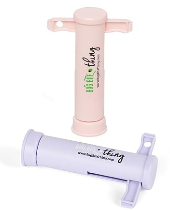 Bug Bite Thing Suction Tool, Chemical-Free Insect Bite Relief, Reusable Itch Relief for Mosquito, Bee & Ant Bites, 2-Pack Sweet Serenity (Blush Pink & Lavender)