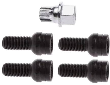 5 Tornillos Para Coche, Tuerca De Apertura Distintiva, Tornillo De Rueda, Tuerca De Bloqueo De Rueda, Tornillo, Tuerca De Neumático De Coche, Pernos De Rueda OEM:8D0601139F Rueda Tornillos de coche