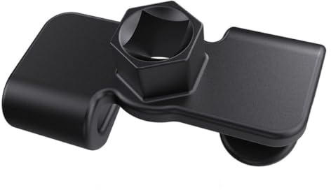 OFFSCH Adaptateur Rallonge de Clé Dynamométrique en Fer Noir, Outil Fiable et Polyvalent pour Mécaniciens Professionnels et Amateurs de Bricolage