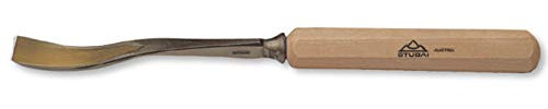 Stubai Stechbeil Form 44 + Heft scharostfrei geschliffen, SB Verpackung, 12 mm, 524412