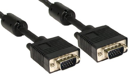 SVGA / VGA Monitor Cable MALE TO MALE Lead TRIPLE SHIELDED 15pin FULLY WIRED Different Lengths Short of Long 0.5m / 1m / 2m / 3m / 5m / 10m / 15m / 20m / 25m / 30m / 40m / 50m - By Guilty Gadgets