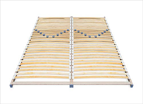 ECOFORM Lattenrost MIT Härtegradregulierung 140/160/180/200cm x 200 - vom Hersteller (160 x 200 cm)