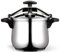 Fagor Clasica - Olla Express Rápida Tradicional 8L, Acero Inoxidable 18/10, Todo Tipo de Cocinas, Inducción, Mango Ergonómico, Fondo Termo-Difusor