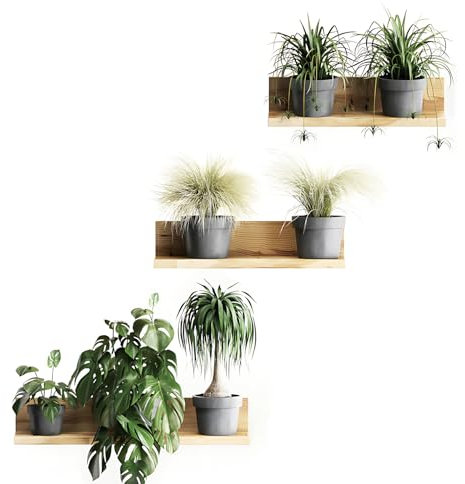 Wandsticker Pflanzen Wandtattoo Groß 3D Wandtattoo Pflanzen Grün Selbstklebend für Wohnzimmer, Wanddekoration Topfpflanze Wandaufkleber für Schlafzimmer Wohnzimmer Kinderzimmer Küche Büro Flur (B)