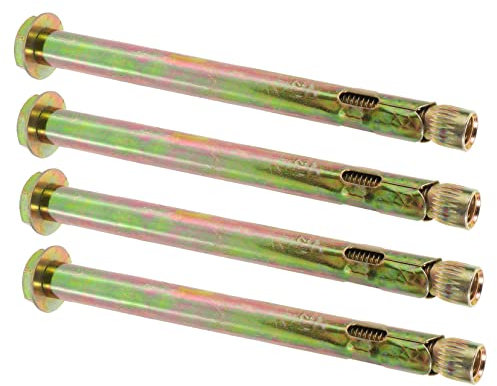 ORFOFE 4stücke Teiliges Carbon-stahl Rändelanker Schwerlast Betonanker Dübel Für Hausinstallation Und Bauindustrie Geeignet