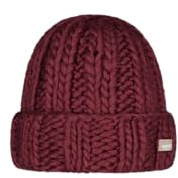Barts Hermitta Beanie Burgundy - -
