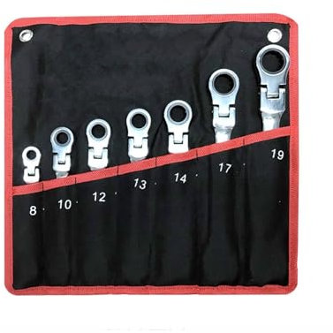 Juego de llaves, llave inglesa, 1 pieza, juego de llaves for coche, llave de trinquete, kit de herramientas manuales for reparación de automóviles, juego de llaves, llave universal, llave de acero, he