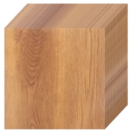 CYEER Lot de 40 Dalles PVC Adhésives Sol 30x30cm, Sol Vinyle Autocollant Effet Chêne Naturel, Revêtement de Sol Imperméable pour Cuisine, Salle de Bain et Salon, Rénovation DIY (3,6 m²)