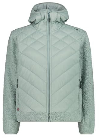 CMP Woman Jacket HYBRID FIX Hood Jade - 44