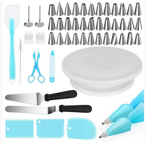 Piping Nozzle Piping Bags and Tips Set, 52 Pcs Cake Decorating Kit Cake Baking Decoration Tool for for Cakes and Cookies Baking Tools Cake Tool