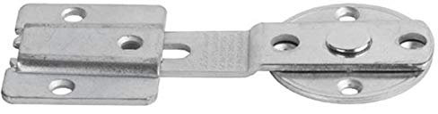 Tischplattenverbinder CLICK CATCH Stahl verzinkt Arbeitsplattenverbinder Holzplatten-Verbinder zum Schrauben von SO-TECH®