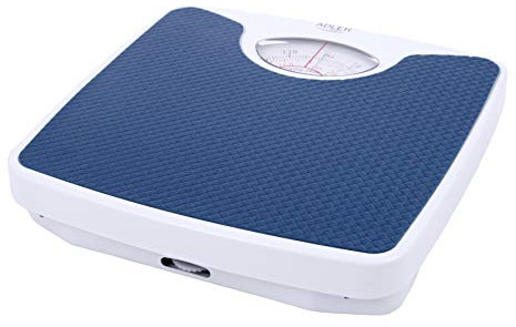 Adler AD 8151b Bilancia Personale Meccanica Blu, polimero, Multicolore, Taglia Unica