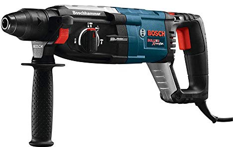 Bosch GBH2-28L-RT 8.5 Amp 1-1/8 in. SDS-Plus Bulldog Xtreme MAX Corded Rotary Hammer (Renewed)