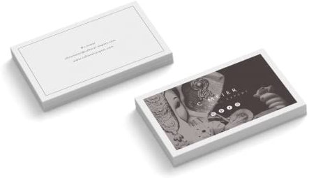 Visitenkarten personalisiert | Design Cultural Expert | 2-seitig | Querformat | Menge + Papier zur Auswahl | selbst gestalten | hochwertiger Druck | 350 g Qualitätsdruck (1000 Stück)