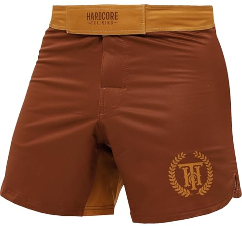 Hardcore Training Shorts de Combat Neocamp pour Hommes MMA Boxe Combat BJJ Grappling Fitness Muay Thai Kickboxing No Gi