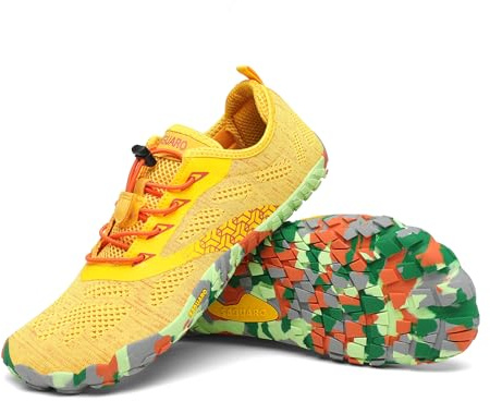 SAGUARO Chaussures Minimaliste Homme Femme Barefoot Shoes Chaussures Pieds Nus Antidérapantes Barefoot Chaussures de Trail Chaussure Randonnée pour Semelle Zero Drop EU GR.36-48