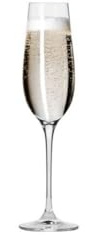 KIAPPO Juego de 6 copas de champán, vasos modernos para champán, copas de champán, cuencos para invitados, 200 ml