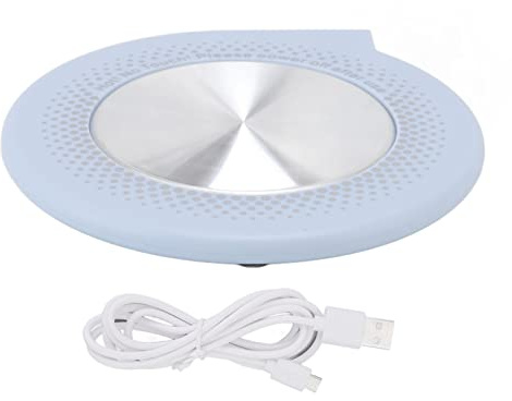 ANKROYU Chauffe-Tasse électrique alimenté par USB, Plaque chauffante à température constante de 55 °C avec arrêt Automatique, Chauffe-Tasse Portable pour Le Bureau et la Maison, po