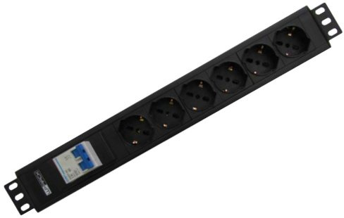 WP RACK - MULTIPRESA RACK 19 12 X ITA/SCHUKO CON MAGNETOTERMICO
