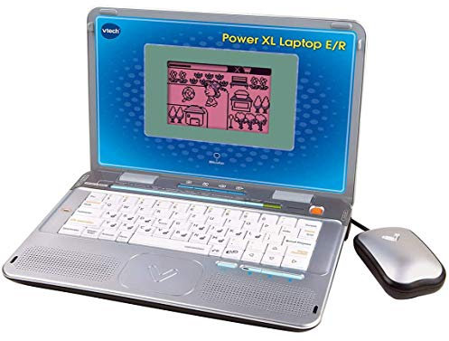 Vtech Power XL Laptop E/R, Lerncomputer, blau