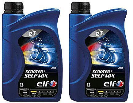 ELF scooter 2 Self-Mix olio motore moto 2 tempi 2x1lt.