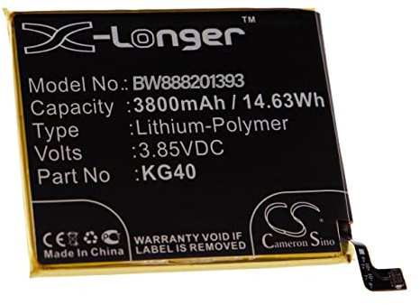 vhbw Akku kompatibel mit Motorola G8 Play, Moto G Fast, Moto One Macro Handy Smartphone Telefon (3800mAh, 3,85V, Li-Polymer)