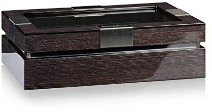 HEISSE UND SÖHNE SEIT 1976® Uhrenbox Executive 10 Quercus/Schwarz