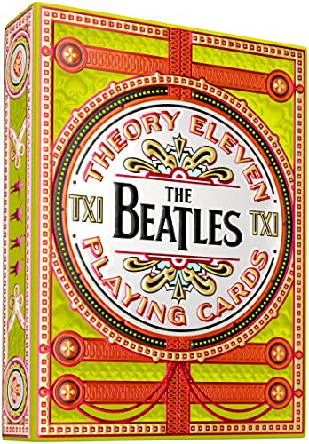 The Beatles Spielkarten Green Version